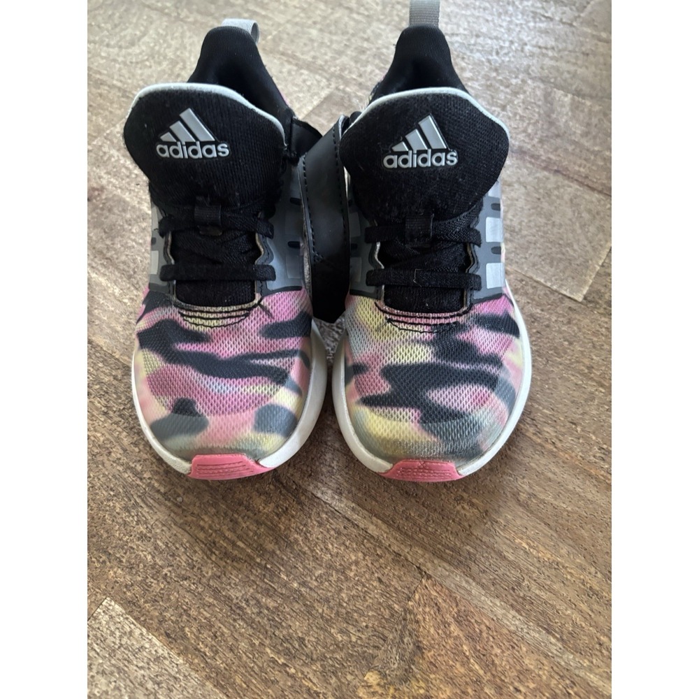 Girls Adidas Multi Colored Camo Shoes Size 11K